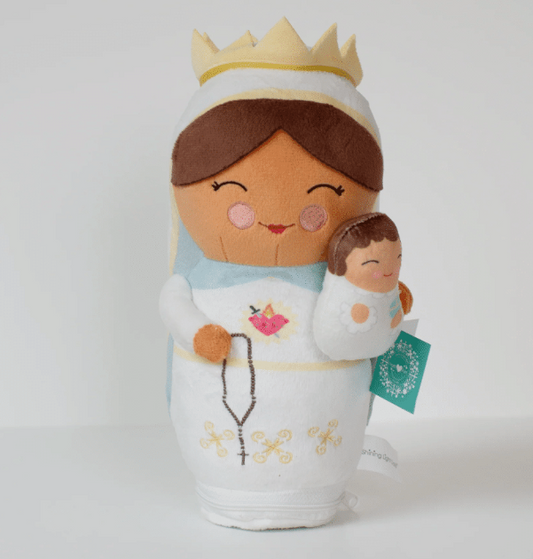 Our Lady of the Rosary Shining Light Dolls Sound Plush