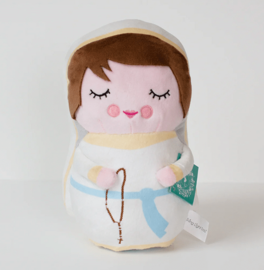 Our Lady of Lourdes Shining Light Plush Doll