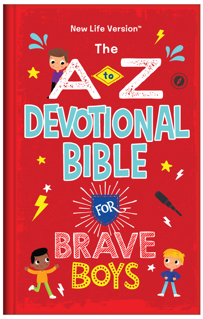 The A to Z Devotional Bible for Brave Boys: New Life Version