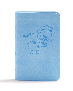 CSB Baby's New Testament with Psalms, Blue Leathertouch
