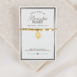 The Little Saints Miraculous Mary - Gold