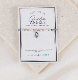 The Little Saints Guardian Angel -Silver