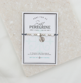 The Little Saints Saint Peregrine - Silver