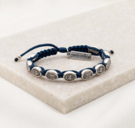 Protection Archangel Michael Bracelet - Navy