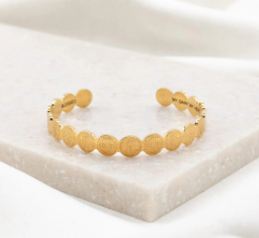 St Benedict Cuff - Gold