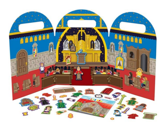My Little Church Magnet Play Set
