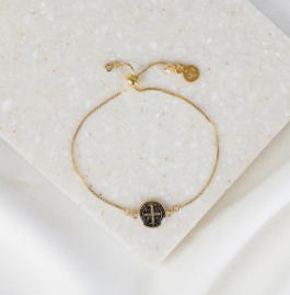 Jubilee Benedictine Bracelet - Black