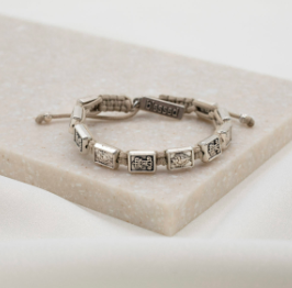 Garment of Grace Scapular Bracelet - Tan