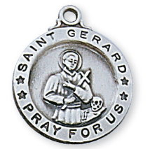 Sterling St. Gerard Medal