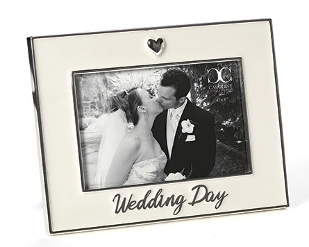 Wedding Day Heart Frame