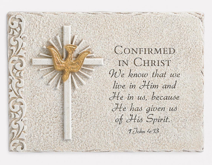 Confirmation Wall Plaque