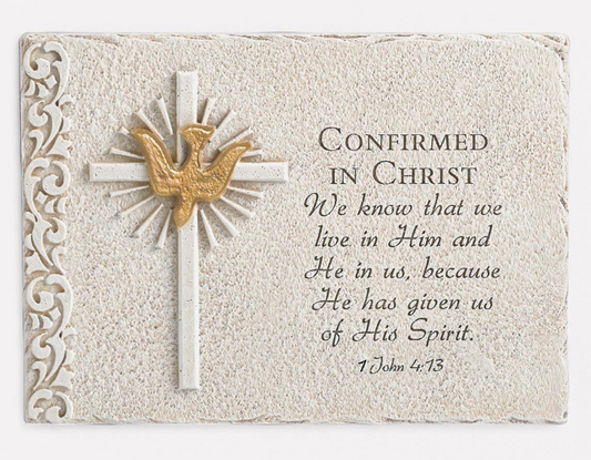 Confirmation Wall Plaque