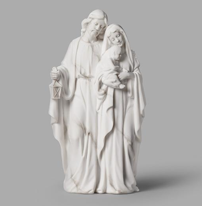 Marble Holy Family Statue