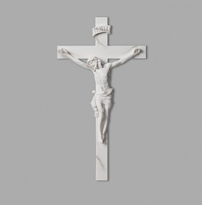 Marble Wall Crucifix