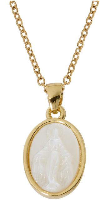 Mother of Pearl Miraculous Necklace