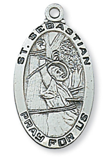 Sterling St. Sebastian Medal