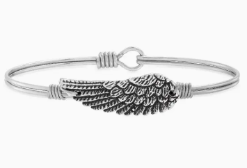Angel Wing Bangle Bracelet
