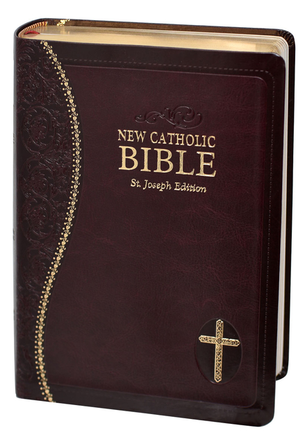 St. Joseph New Catholic Bible (Gift Edition-Personal Size) - Burgundy