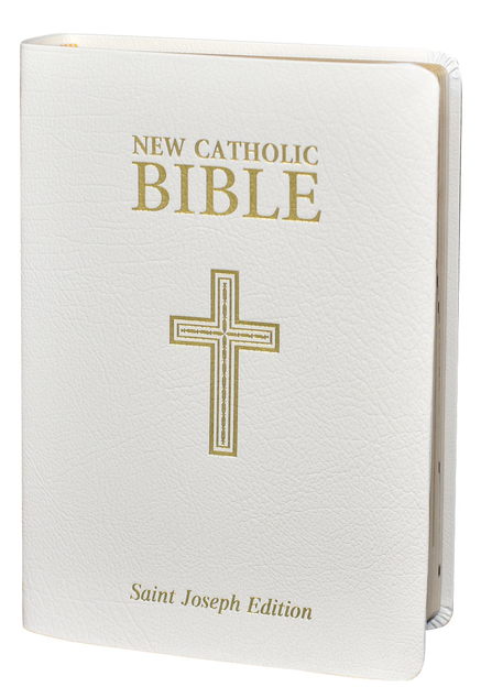 St. Joseph New Catholic Bible (Gift Edition-Personal Size) - White