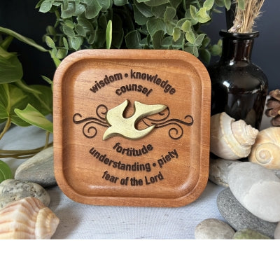 7 Gifts of the Holy Spirit Trinket Dish