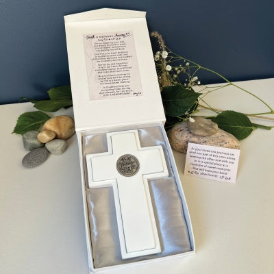 Just a Memory White Cross Set