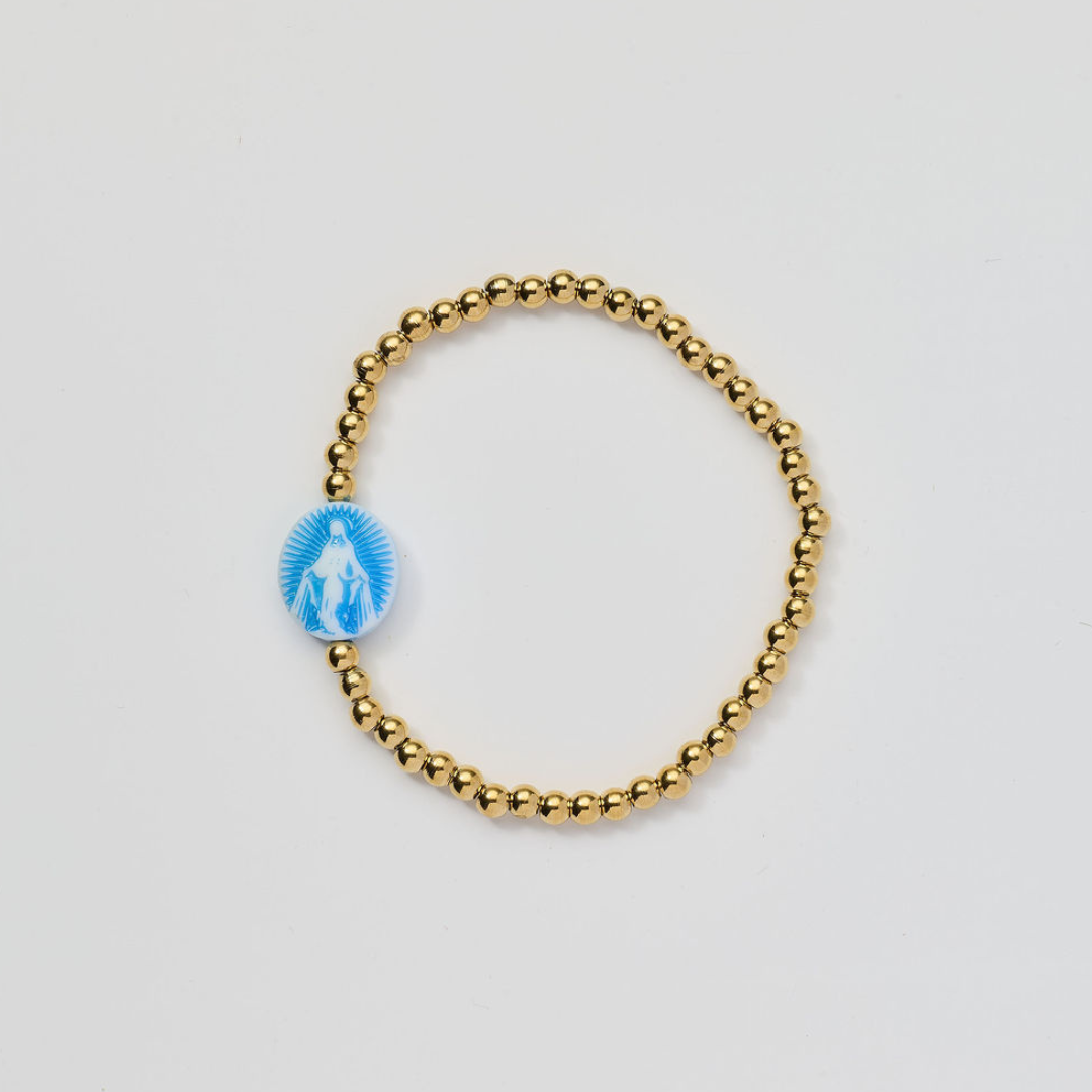 Holy Water Miraculous Cameo Bracelet