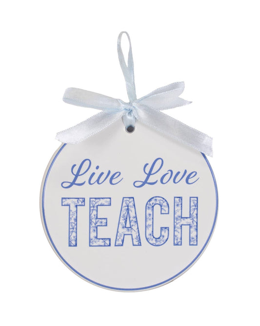 Aldridge Teach Ornament
