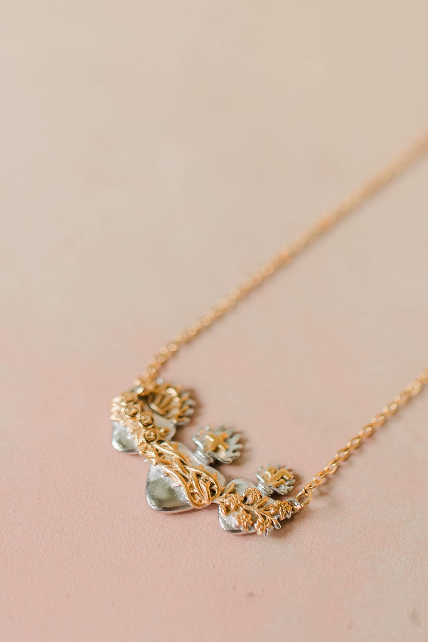 Holy Hearts Necklace