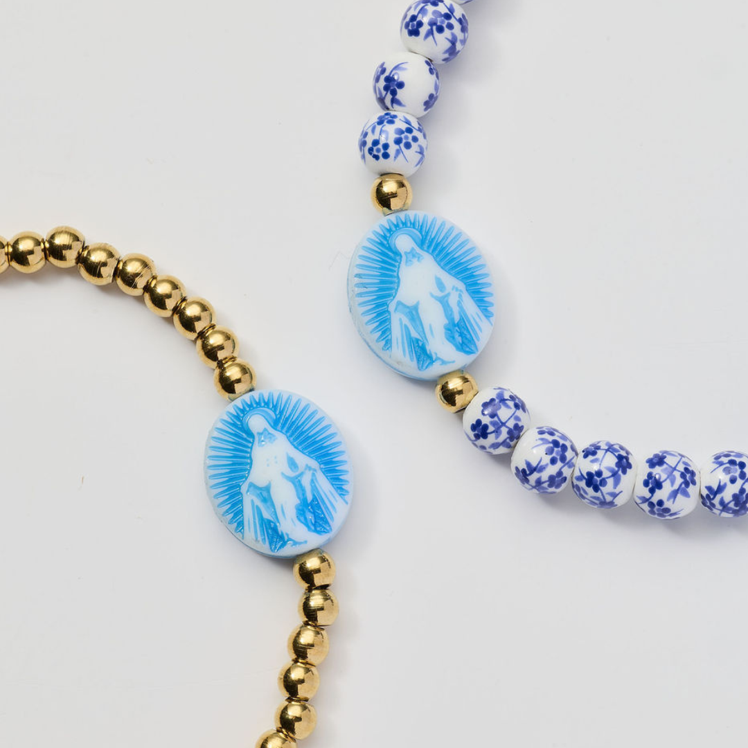 Holy Water Miraculous Cameo Bracelet