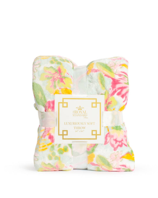 Summer Bouquet Throw   Multi   50x60