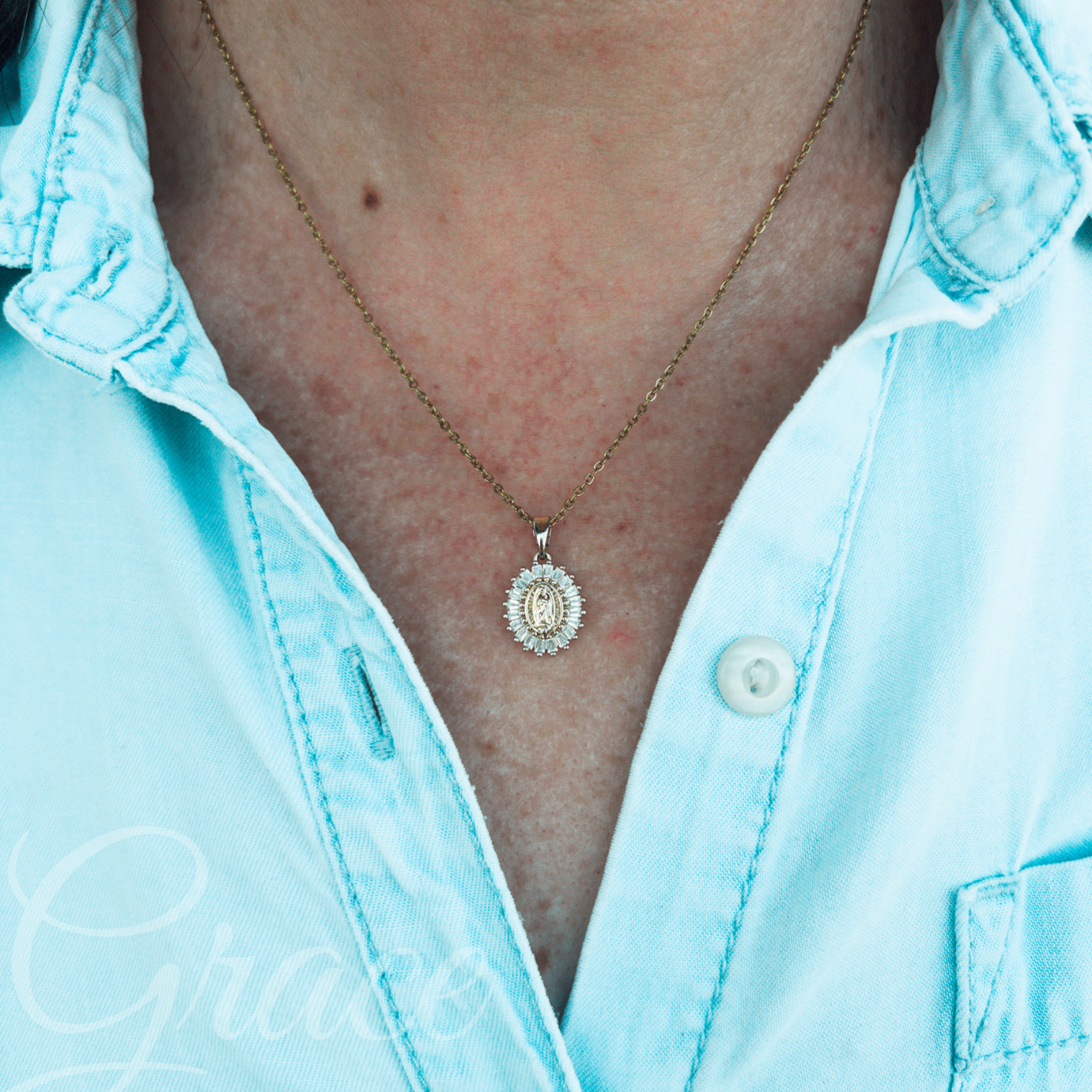 Grace Necklace, Gold