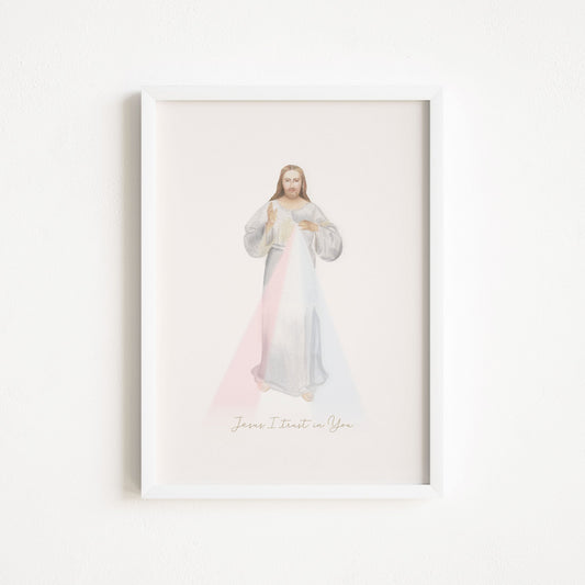 Divine Mercy | Jesus I Trust In You | Art Print