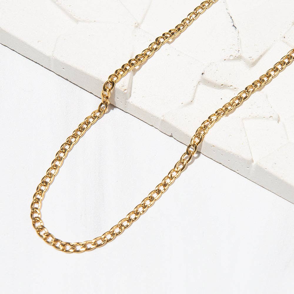Gilded Gold Chain Necklaces