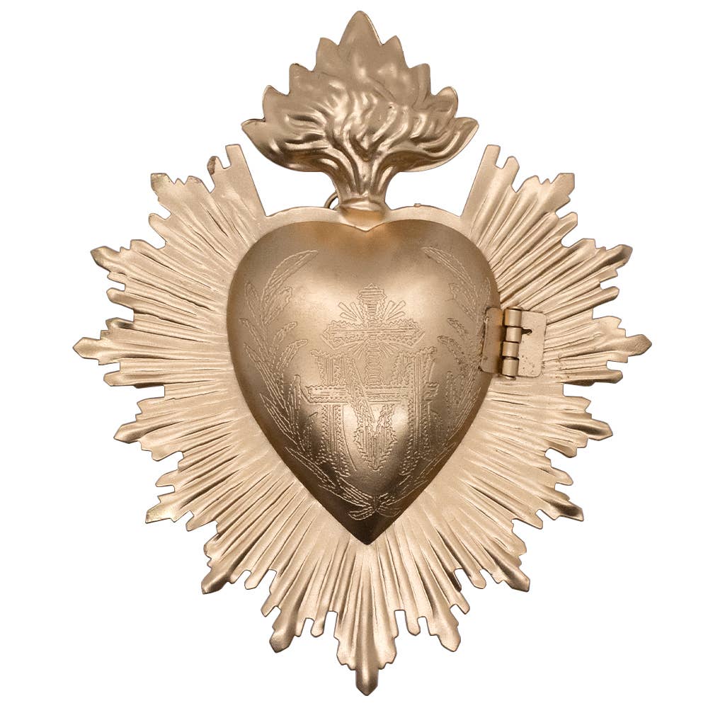 Milagro Heart - Gold-Tone Finish