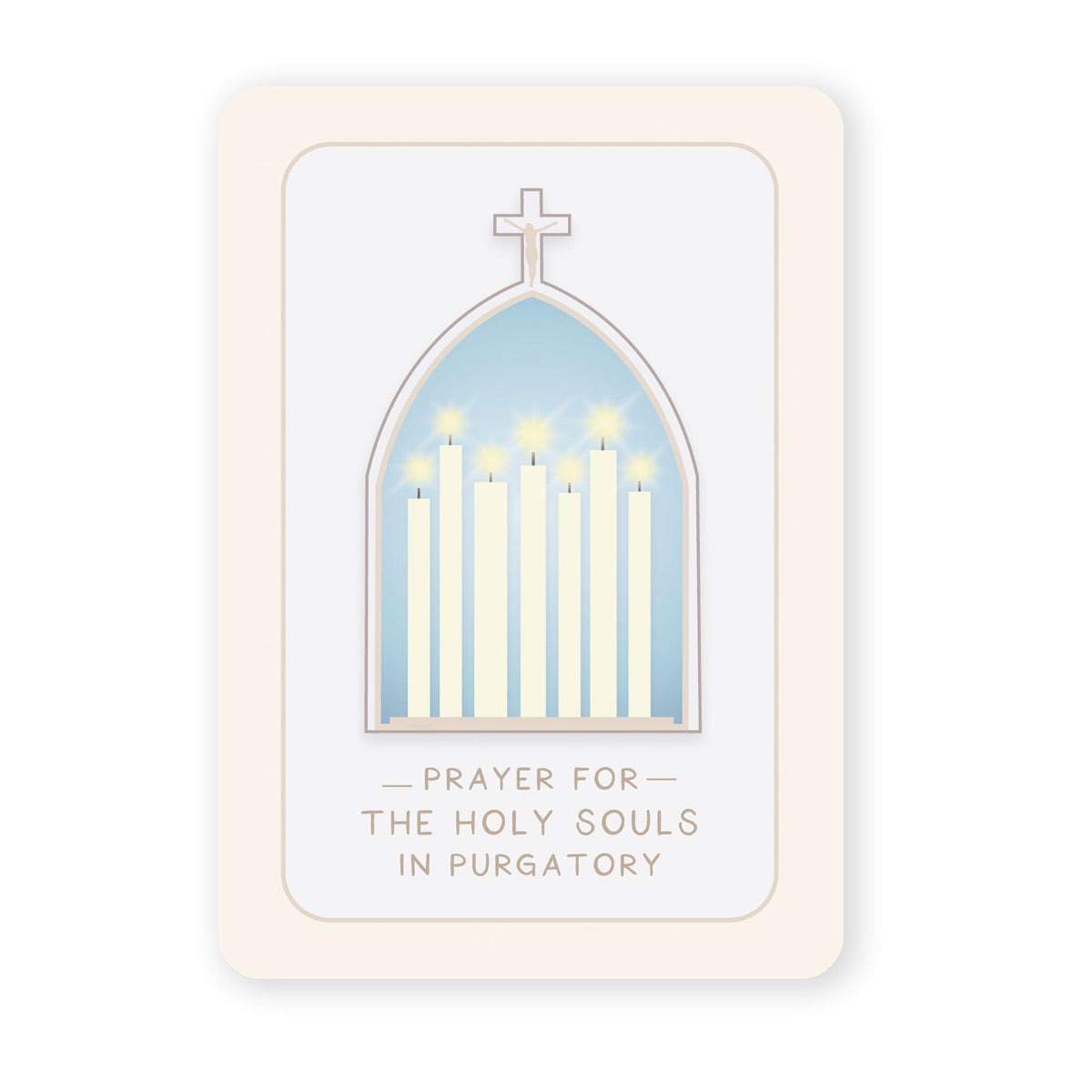 Prayer for the Holy Souls in Purgatory Prayer Card