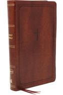 Nkjv, Reference Bible, Personal Size Large Print, Leathersoft, Brown