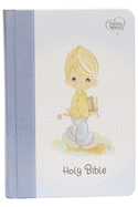 Nkjv, Precious Moments Small Hands Bible, Blue, Hardcover, Comfort Print
