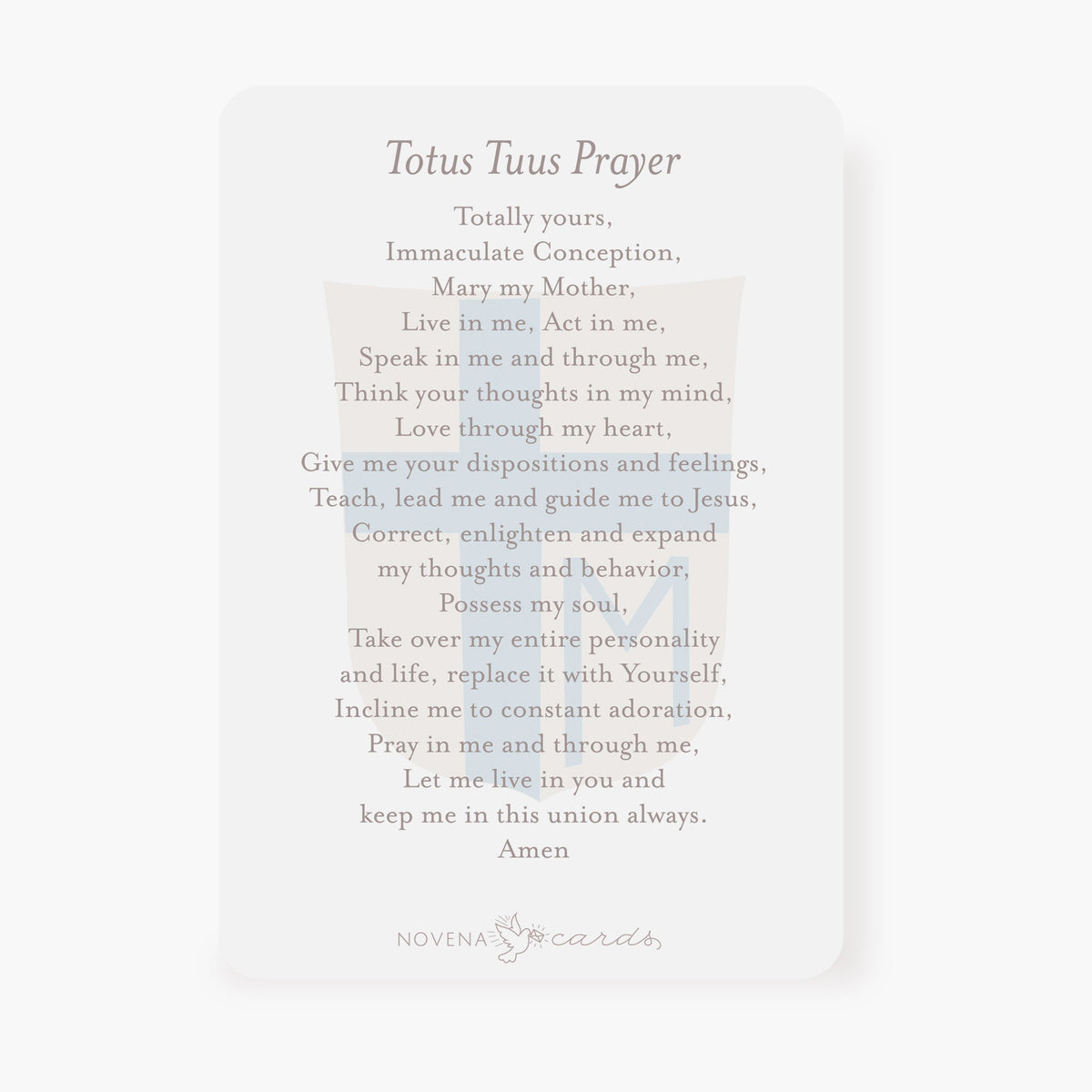 St. John Paul II Prayer Card | Vatican Design