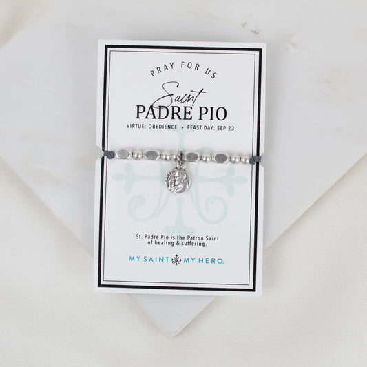 Saint Padre Pio Little Saints Bracelet